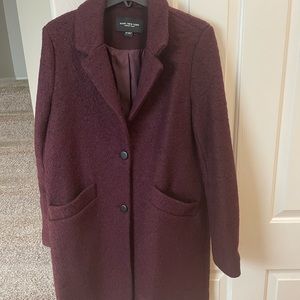 Burgundy Coat